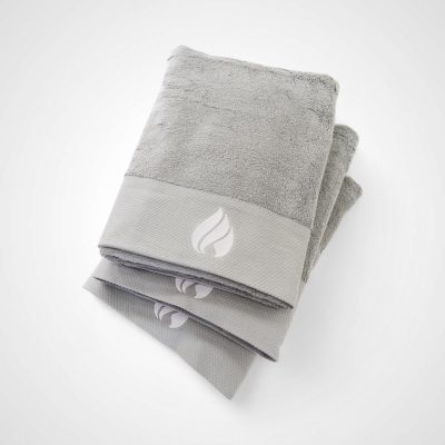 Bath Towel – Gray 5-Star Luxury Hotel Collection